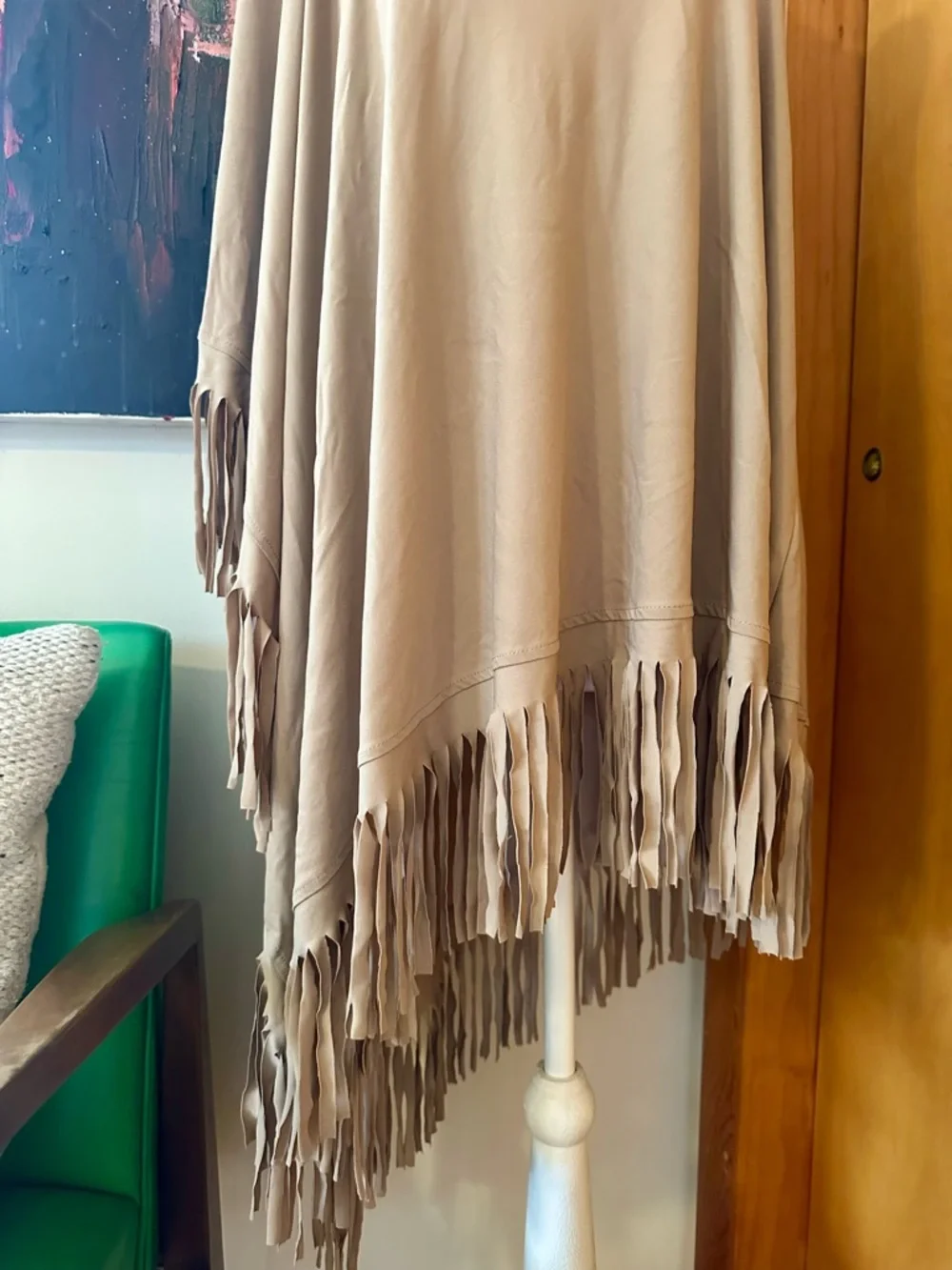 Attitudes by Renee Tan Fringe Poncho Cover